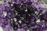 Dark Purple, Amethyst Crystal Cluster - Uruguay #122056-1